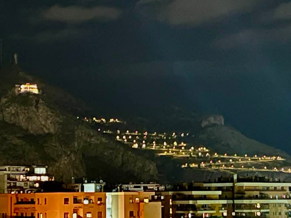 Nuova illuminazione a Monte Pellegrino: addio alle scop.te notturne